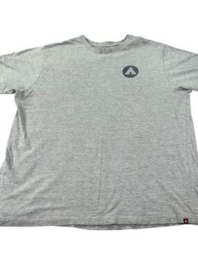 Airwalk Running Man Logo T-Shirt Men’s XL Gray Skate Graphic Tee Streetwear